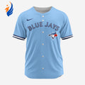 MLB Toronto Blue Jays Personalized Alternate 02 Baseball Jersey - Bafud