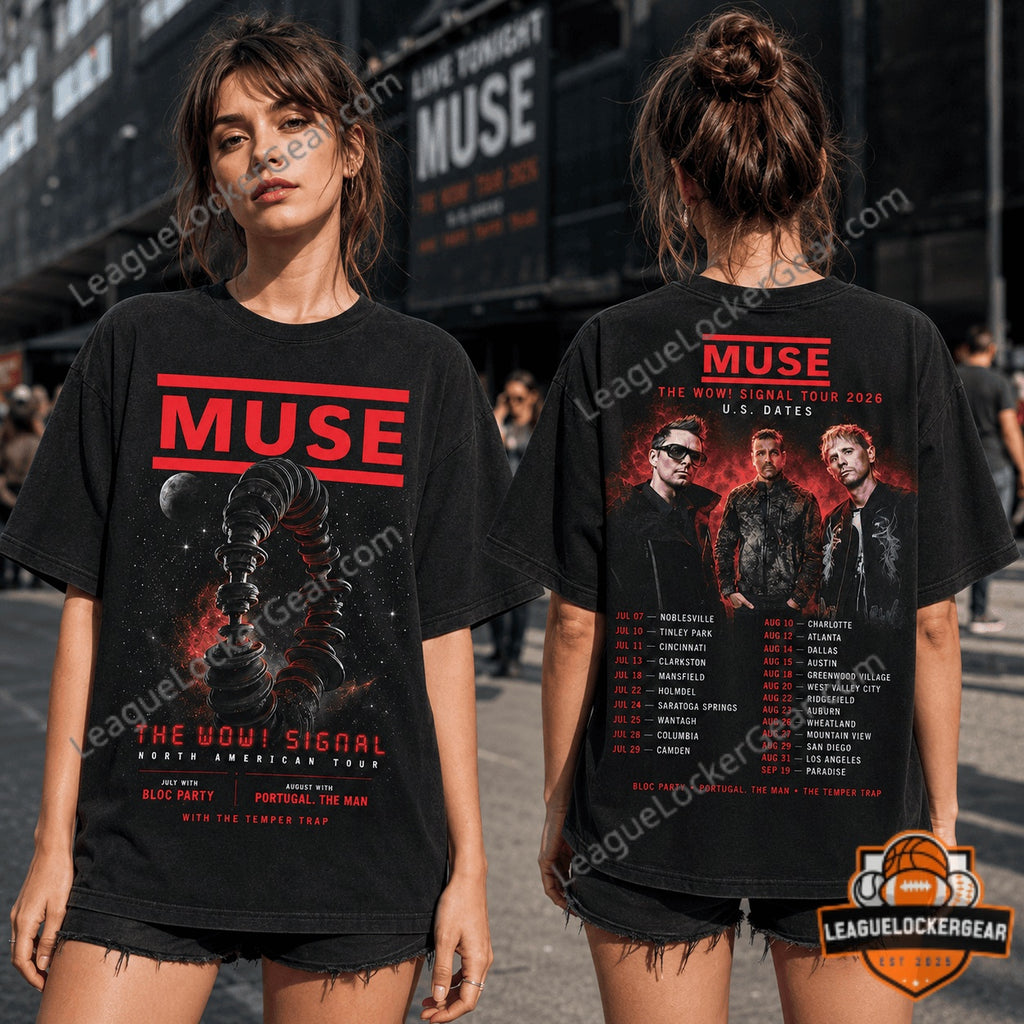 Muse The Wow! Signal Tour 2026 T-Shirt