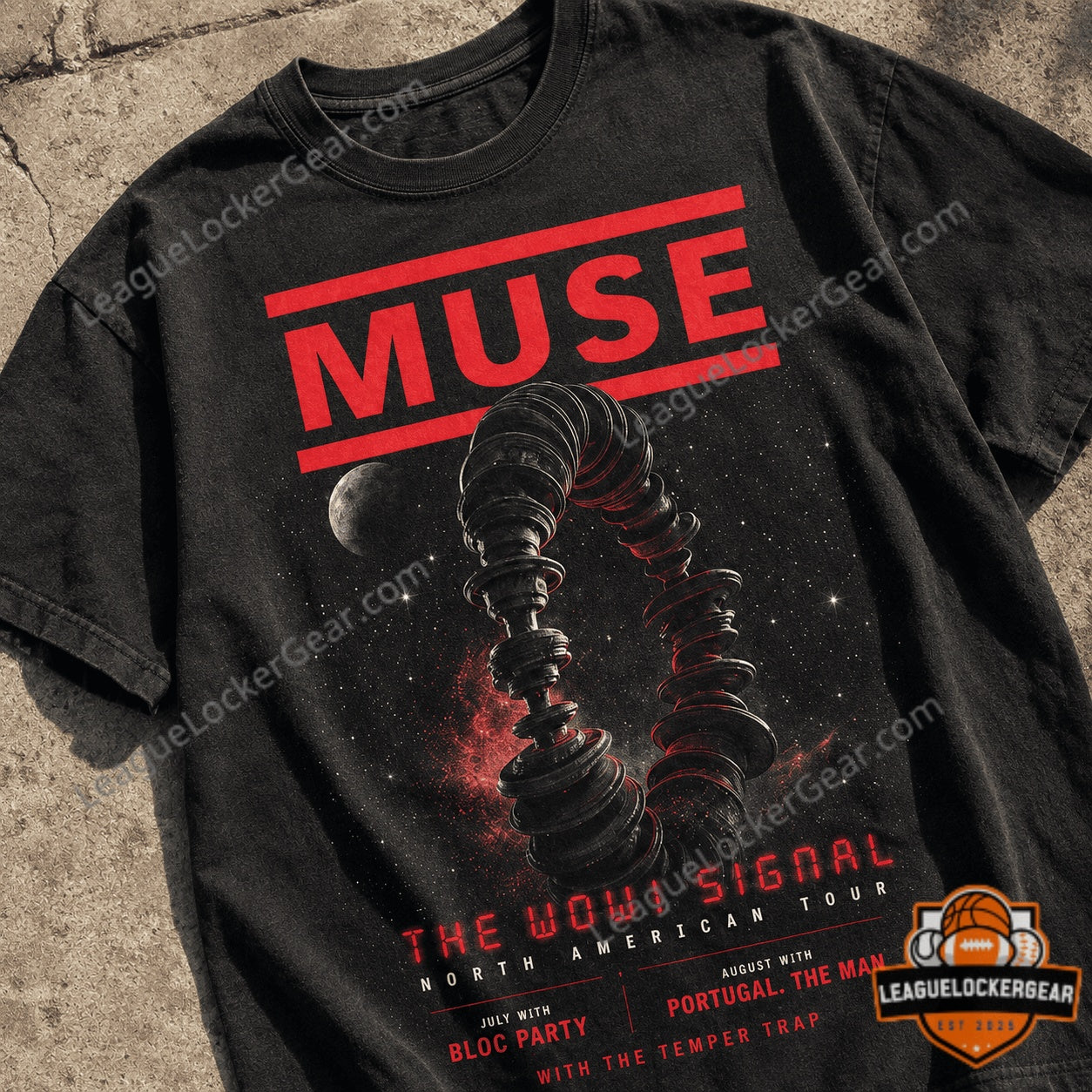 Muse The Wow! Signal Tour 2026 T-Shirt