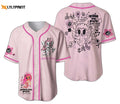 Name Tropical Colorful Baseball Jersey Pink Baseball Player Outfit For Baseball Fans - lylyprint.com