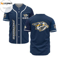 Nashville Predators Baseball Jersey For Fans BJ0050 - lylyprint.com