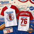 Joey Chestnut Nathan’s Hot Dog Contest Jersey Shirt