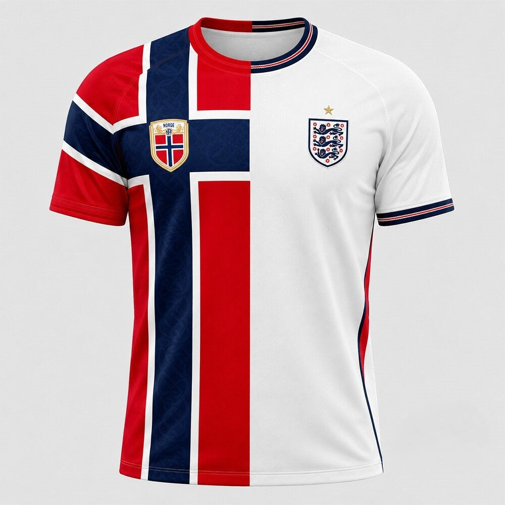 Norway and England 2026 World Cup Match Football Jersey