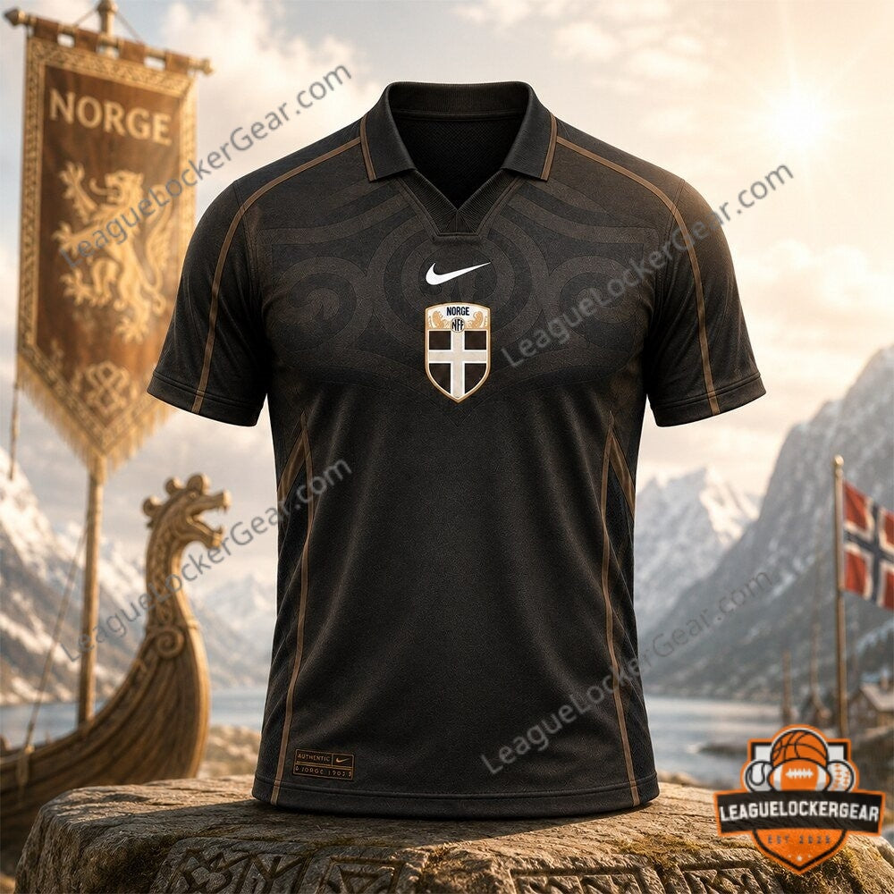 Norway National Football Team Viking Soccer Jersey