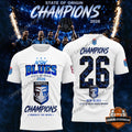 NSW Blues State of Origin 2026 Champions T-Shirt