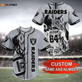 Oakland Raiders Baseball Jersey Personalized 2023 - lylyprint.com