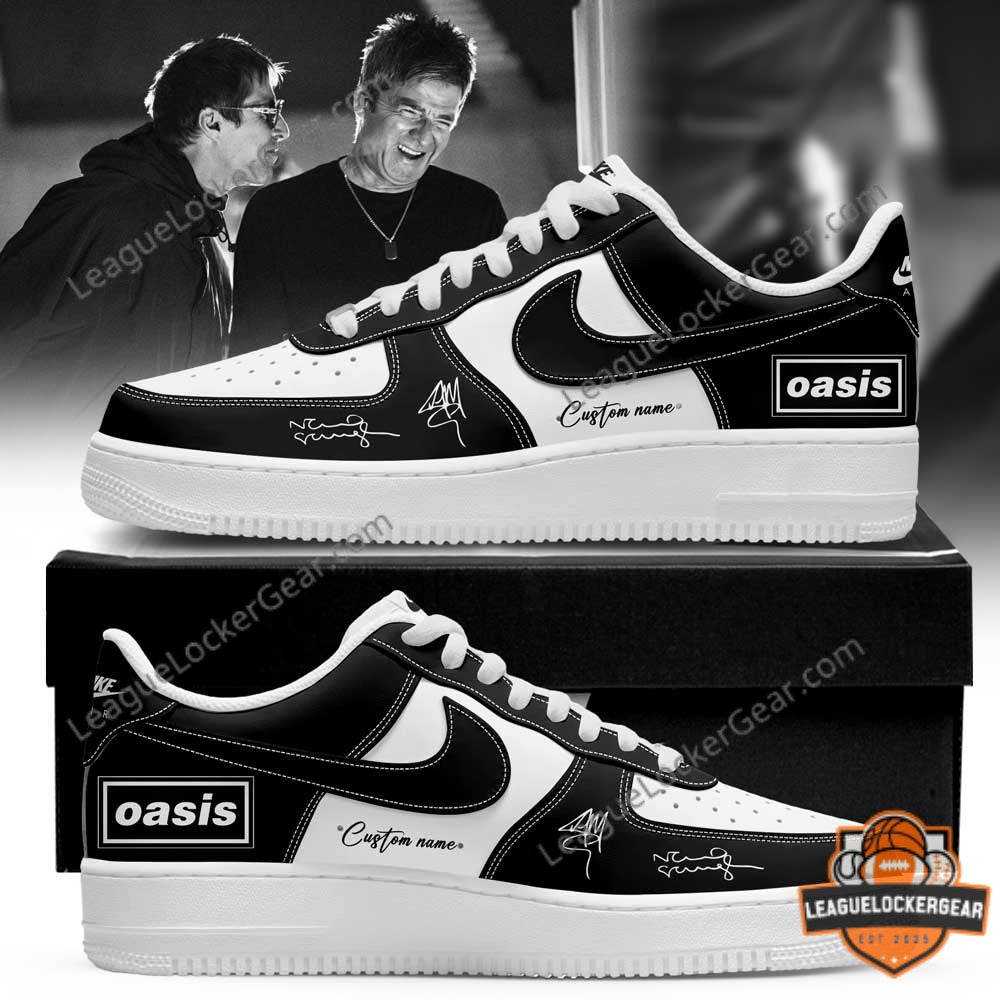 Oasis Liam Gallagher Noel Gallagher Signatures Shoes