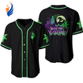 Get Spooky with the Oogie Boogie Nightmare Baseball Jersey - Perfect for Fans of Nightmare Before Christmas! - Bafud