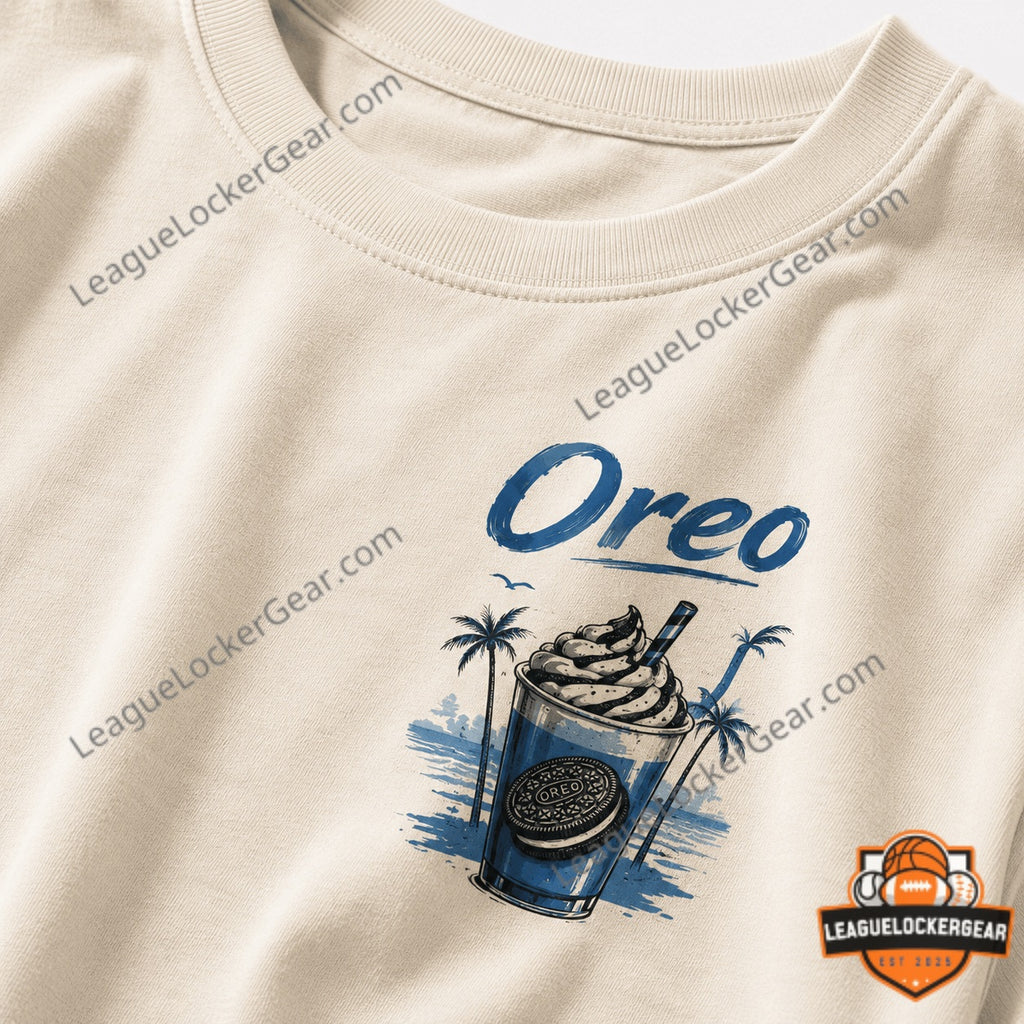 Oreo Beach Cafe Summer Vibes Good Vibes T-Shirt