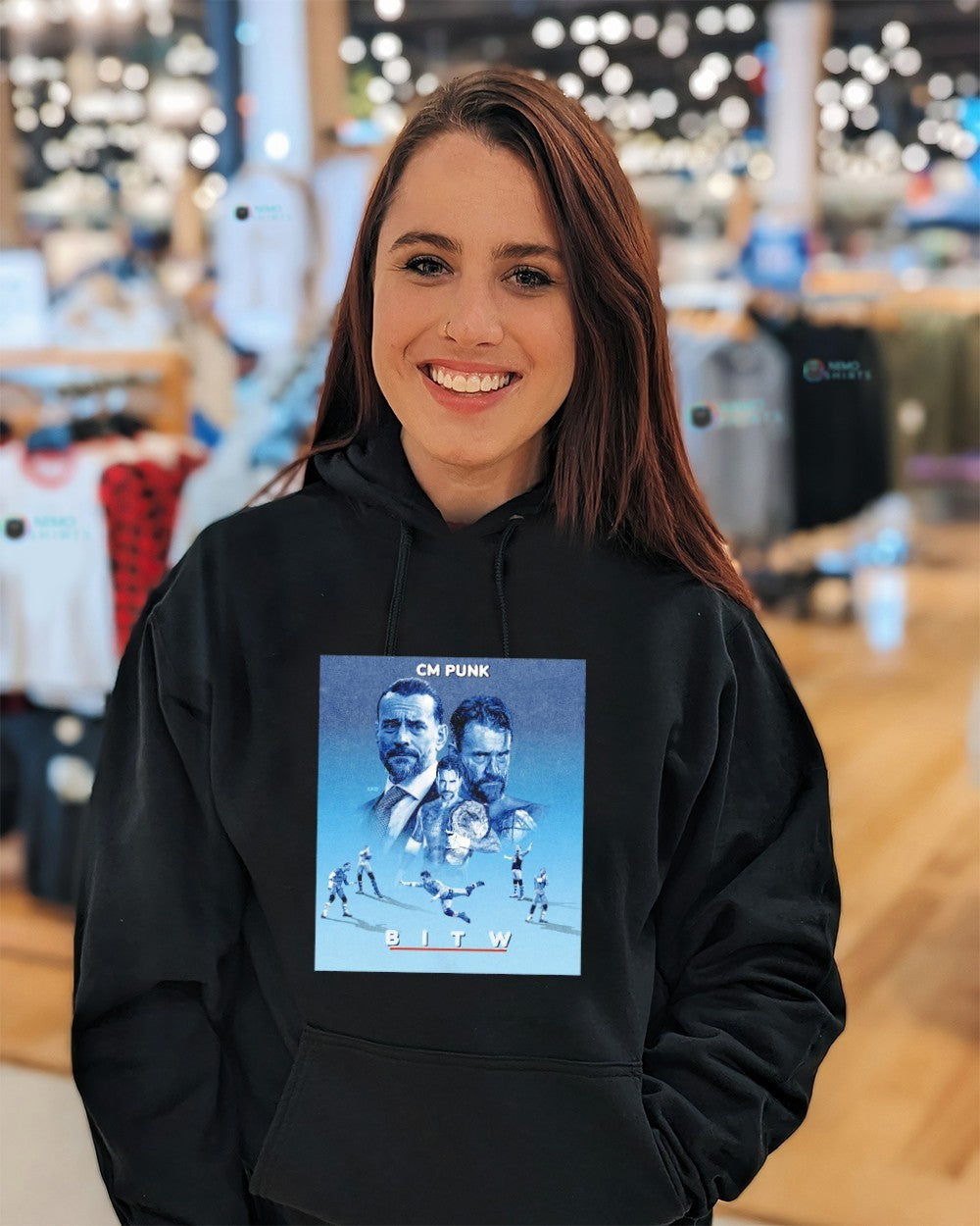 CM Punk BITW graphic shirt