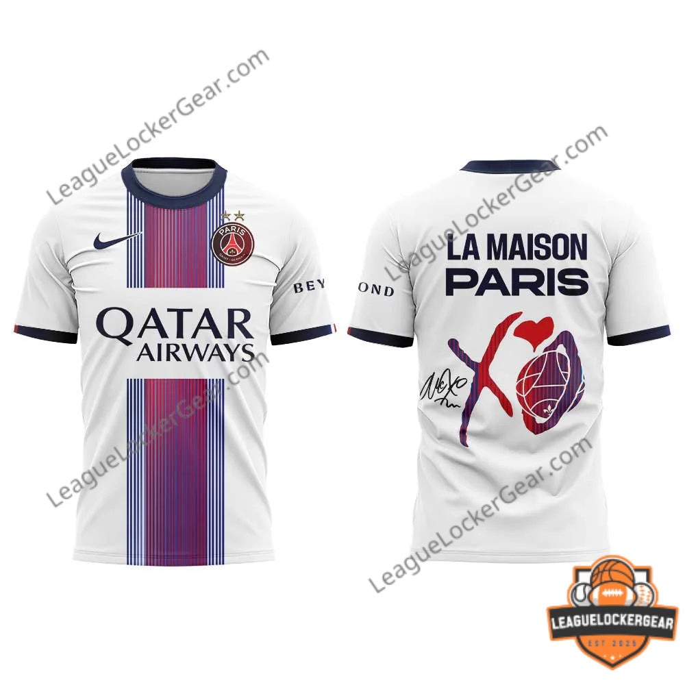 Paris Saint-Germain The Weeknd XO La Maison Paris Collaboration T-Shirt