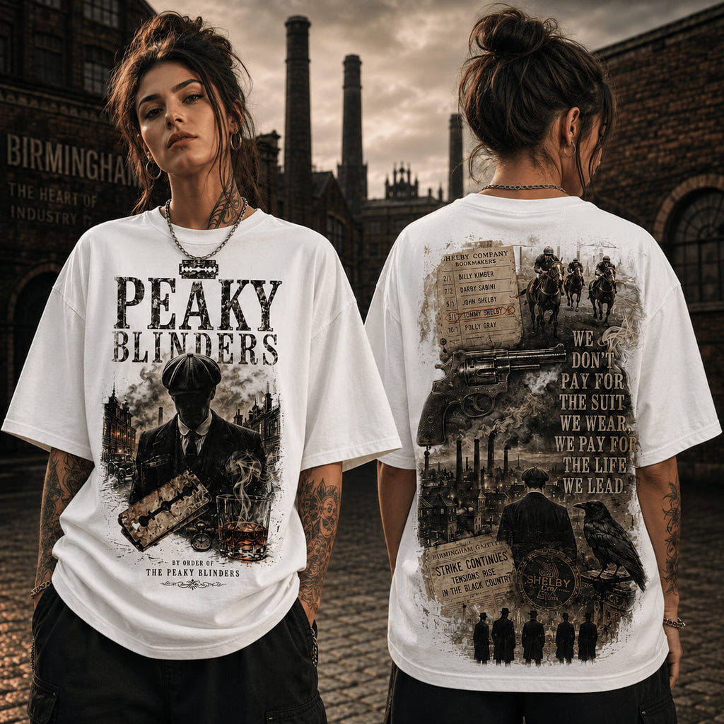 Peaky Blinders Iconic Elements Graphic T-Shirt
