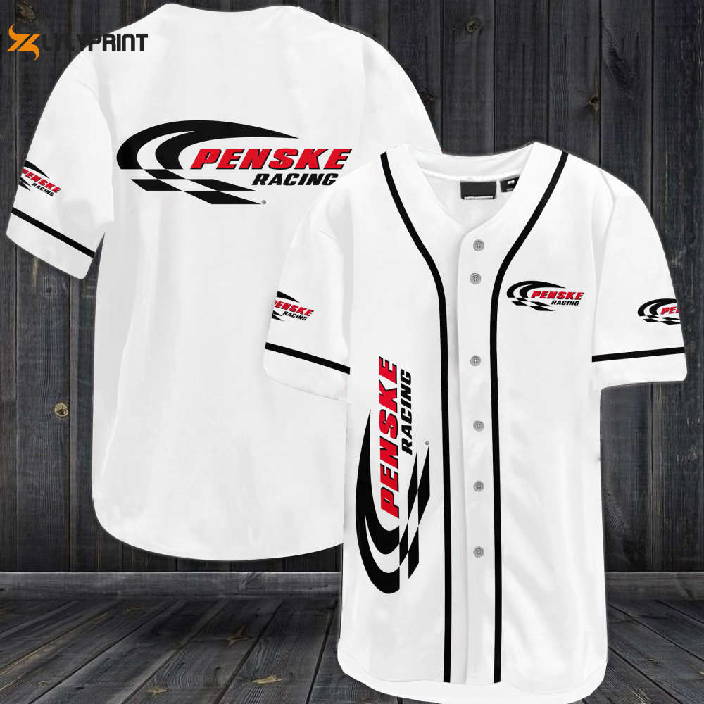 Penske Racing Baseball Jersey - lylyprint.com