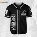 Personalize Freddy Krueger Black And White Jersey, Horror Jersey, Freddy Baseball Jersey - lylyprint.com