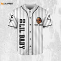 Personalize Lil Baby White Color Jersey, Lil Baby Baseball Jersey, Lil Baby Rap Jersey - lylyprint.com