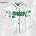 Personalize Young Thug Thugger Green Jersey, Young Thug Baseball Jersey - lylyprint.com