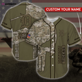 Personalized Detroit Tigers MLB Camo Baseball Jersey Shirt FVJ - Aopprinter