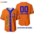 Personalized Goofy Dog All Over Print Baseball Jersey - lylyprint.com