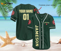 Personalized Green Jameson Whiskey Baseball Jersey - lylyprint.com
