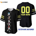 Personalized Jack & Sally The Nightmare Before Christmas All Over Print Baseball Jersey - lylyprint.com