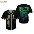 Personalized Joker Put On A Happy Face Baseball Jersey - Gift for Men Women - Gift for Men Women - lylyprint.com