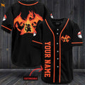 Personalized Lizardon Baseball Jersey - lylyprint.com