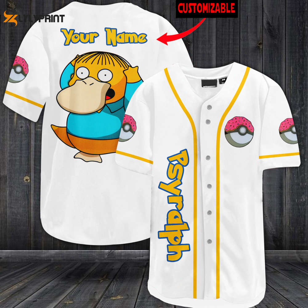 Personalized Psyralph Baseball Jersey - lylyprint.com
