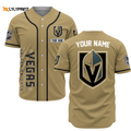 Personalized Vegas Golden Knights Baseball Jersey Custom Name For Fans BJ0122 - lylyprint.com