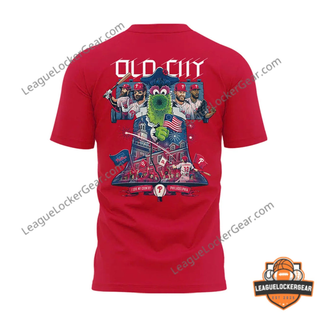 Philadelphia Phillies Old City Patriotic Celebration T-Shirt