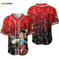 Pinocchio Jiminy Cricket Geppetto Monstro All Over Print Baseball Jersey - lylyprint.com