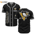 Pittsburgh Penguins Baseball Jersey BJ0035 - lylyprint.com