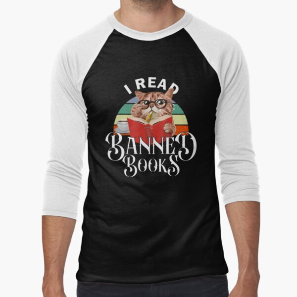 Cat Reading Banned Book, I Read Banned Books by mamahellfire31