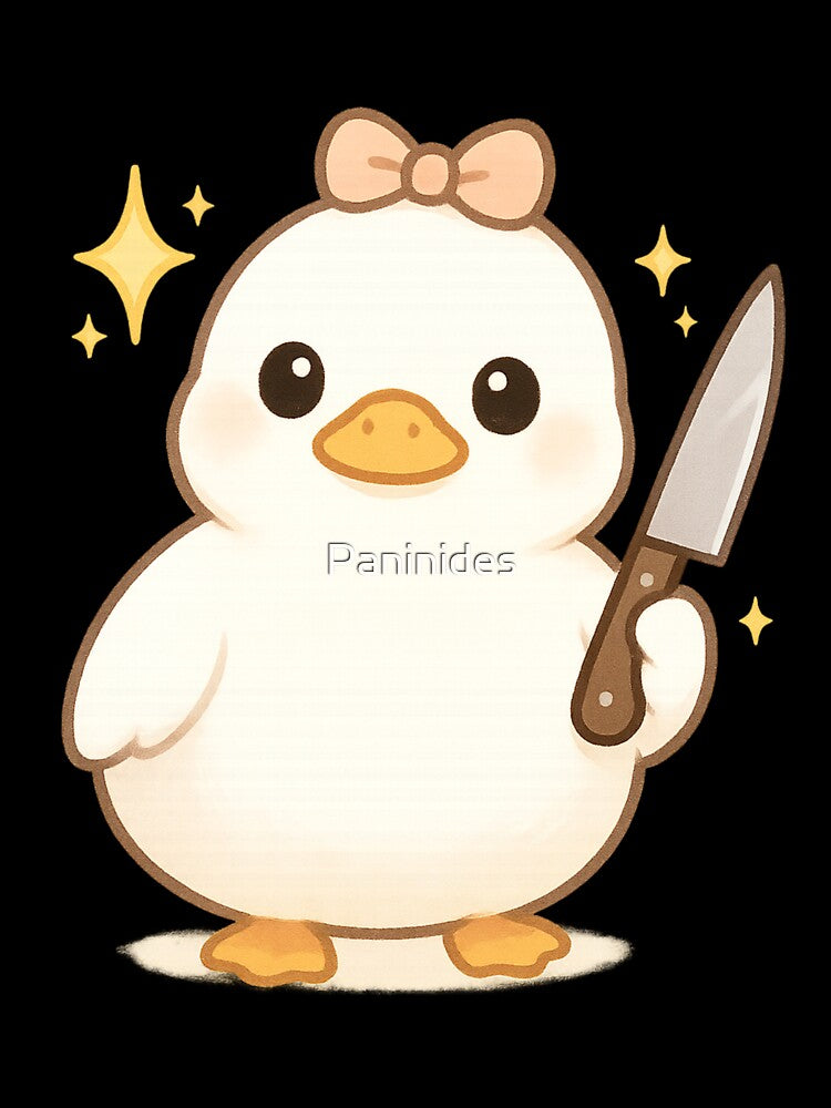 Duck With Knife (Still Friendly) by Paninides