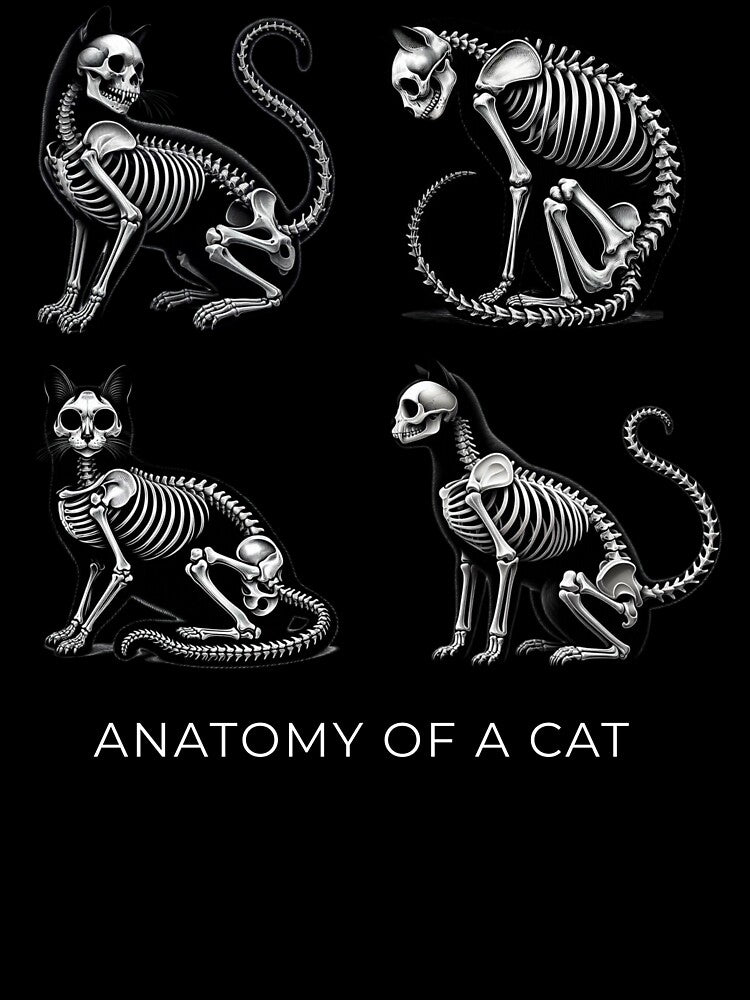 Anatomy of a Cat – Funny Vet shirt by Wild Pixel Studio