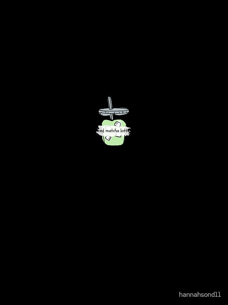 Iced matcha latte by hannahsond11