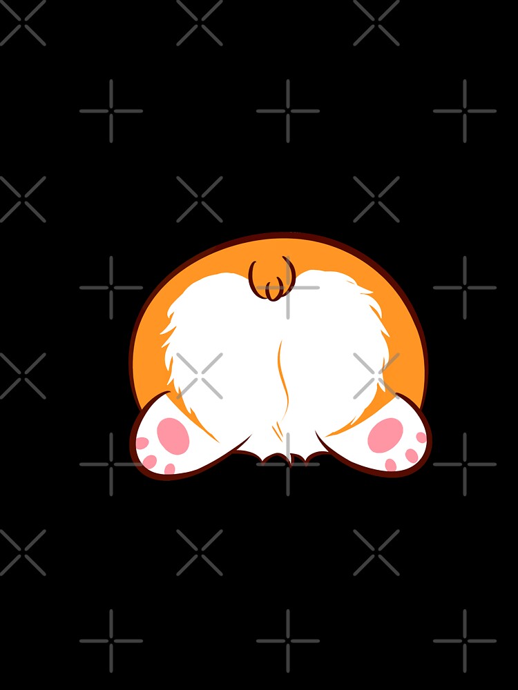 Cute Corgi Heart Butt by AndyWong