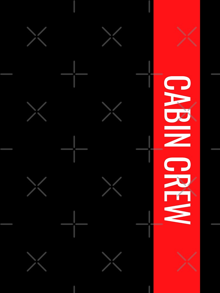 Cabin crew vertical dark by izabella-design