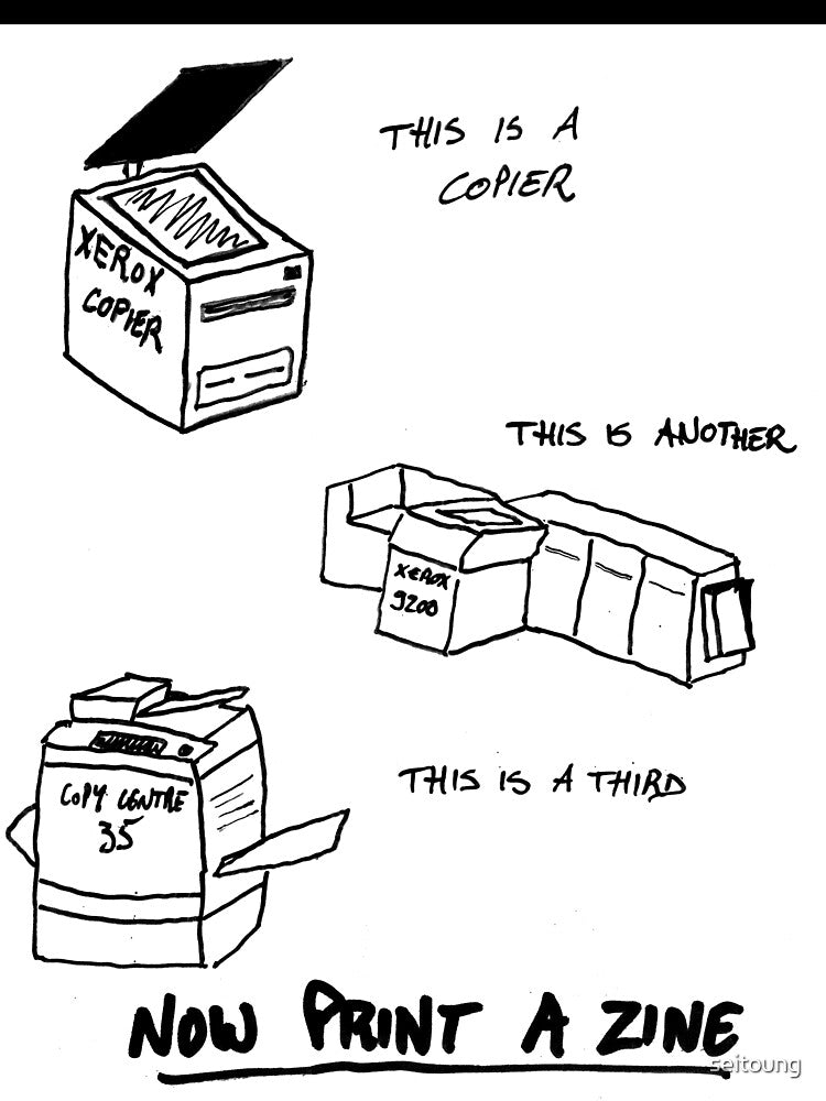 Now Print A Zine by seitoung