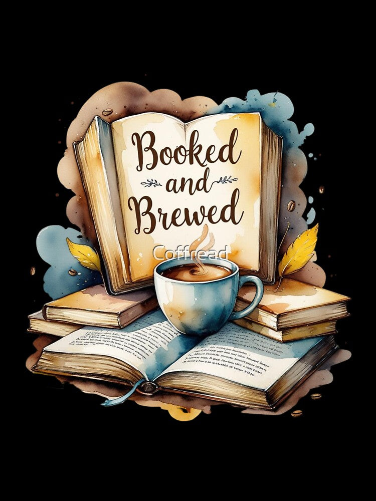 Booked Brewed Coffee Fueled Bookworm Life by Coffread
