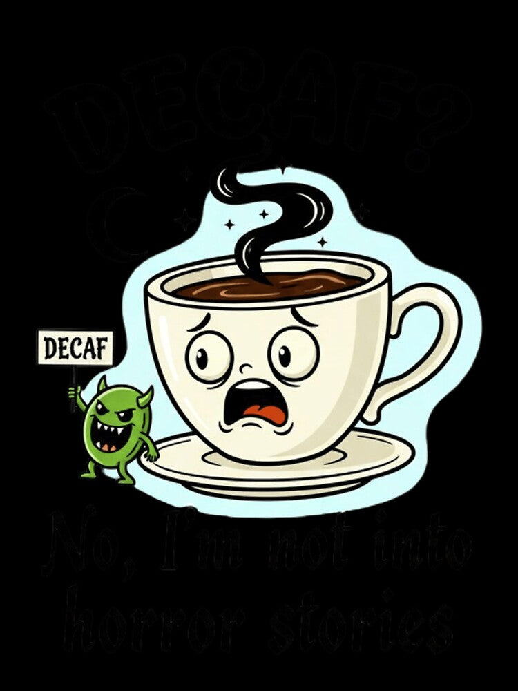 Decaf? No, I’m not into horror stories by RiaPrint