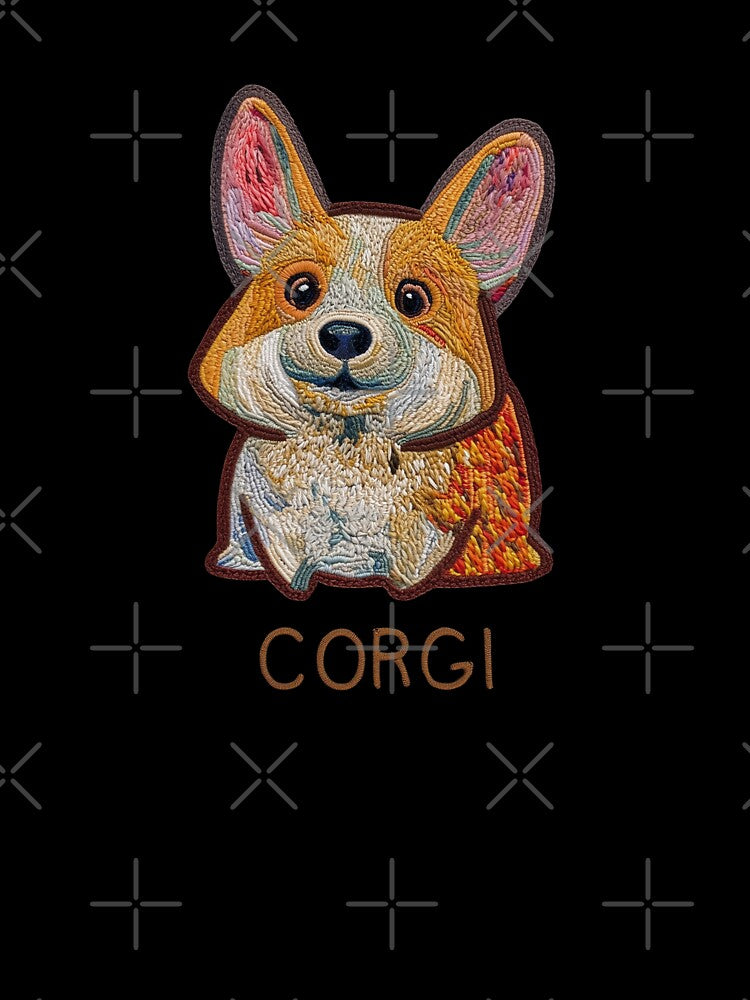 Corgi Series Star_Style A_004, dog animal funny cute T-Shirt shirt CorgiMANIA by aniMo Japan