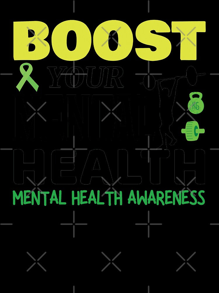 Mental Health Awareness - Boost Your Mental Health By Sweating by OwlCanvas