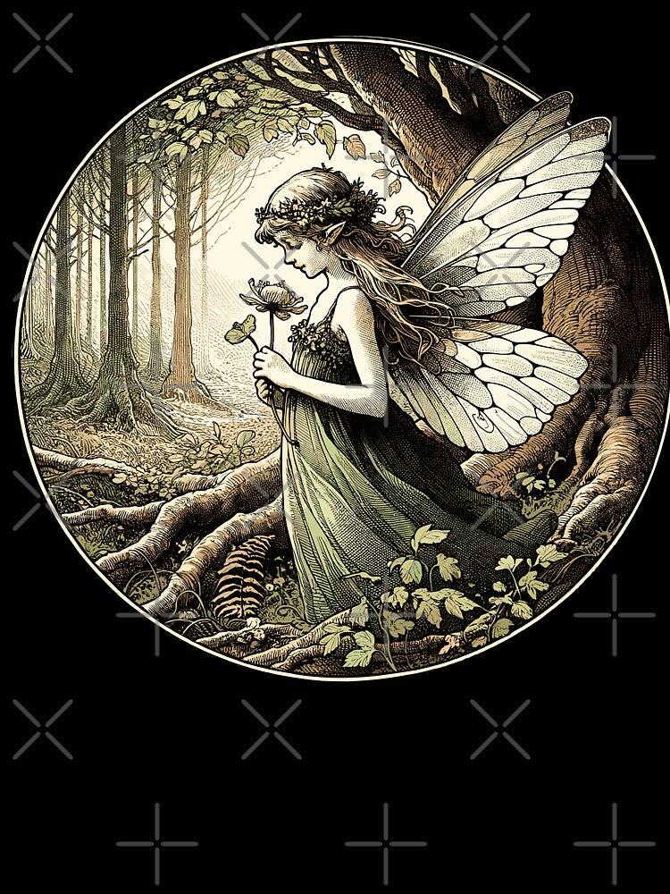 Vintage Whimsical Fairy by RayCrimson