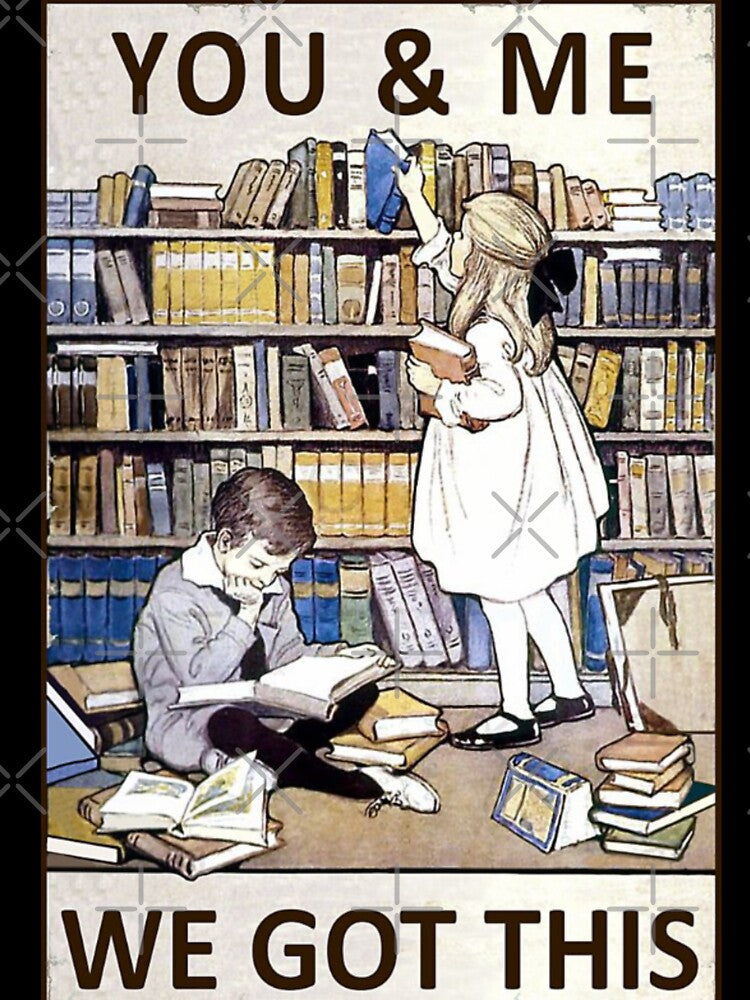 You an me we got this librarian by NanLeArt
