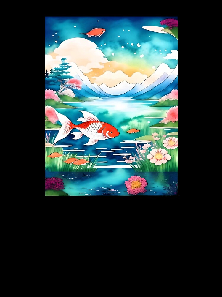 Daylight Koi Fish by Whimsy Fae Studio