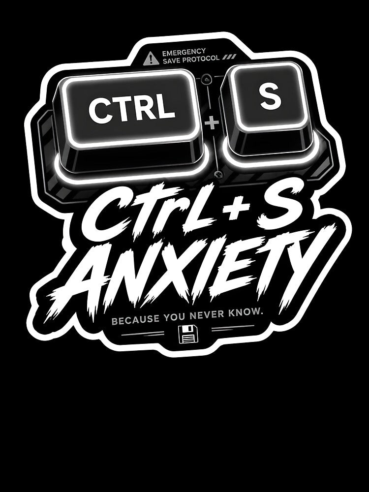 CTRL+S Anxiety by Etichetta
