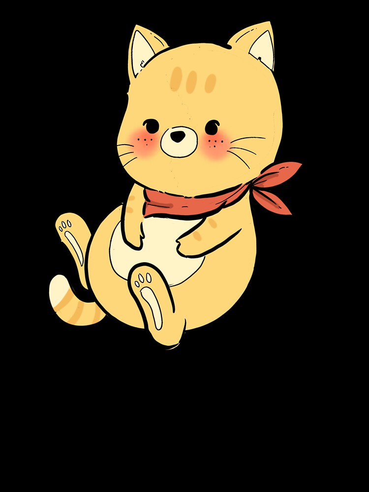 orange cat by nutpatchara