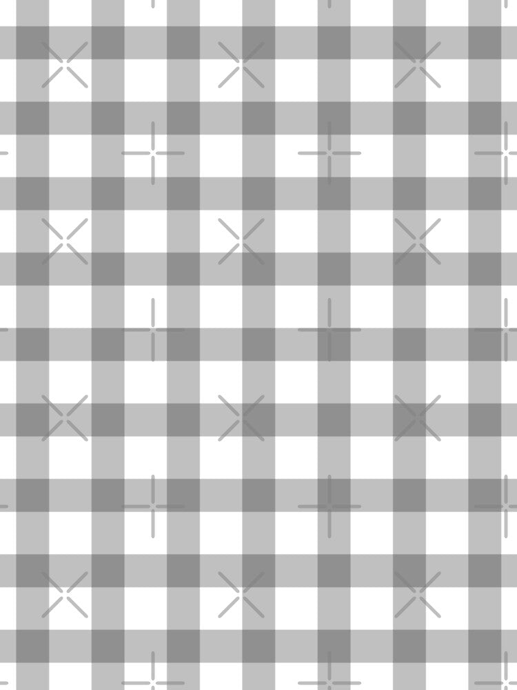 Gray gingham pattern by Zaya_art