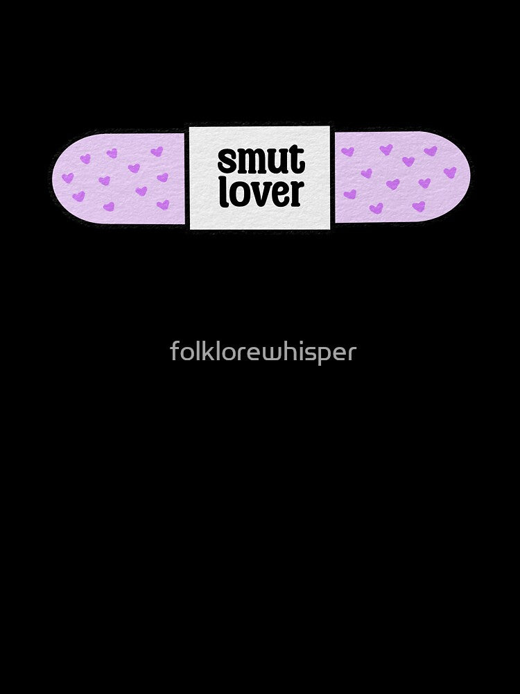 cute bookish bandage: smut lover by folklorewhisper