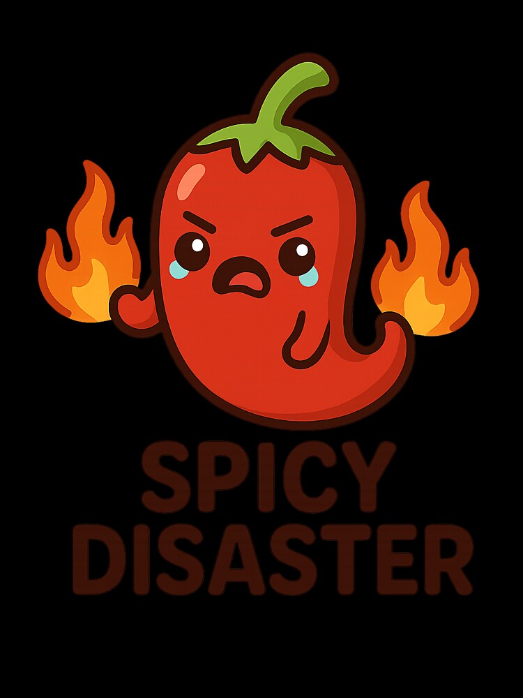 Cute Chili Pepper – Spicy Kawaii Food Design by Dream Machine